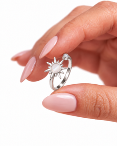 The Golden Hour Spinner Ring