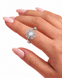 The Golden Hour Spinner Ring