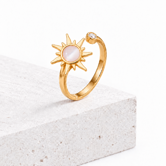 The Golden Hour Spinner Ring