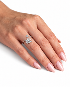Flower Spinner Ring